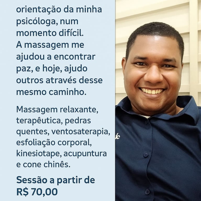 Gilson Nunes - Massagista Relaxante Profissional 