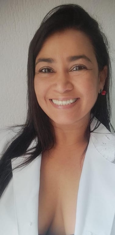Bruna com um Intenso Toque