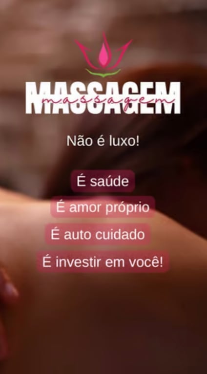 Massagens - beleza, saúde e bem estar Massagem