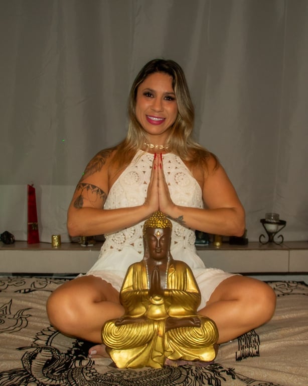 Tatá terapeuta tântrica, o prazer está no toque