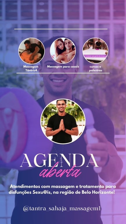 Educador Tântrico - Especialista em Orgasmos e Despertar Energético Massagem