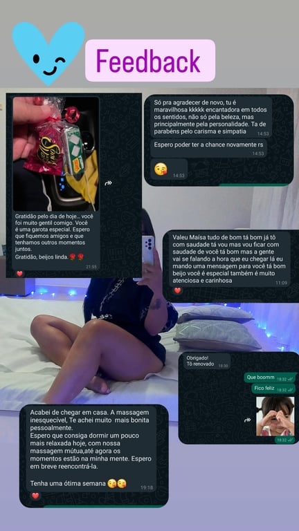 Maisa uma massagem inesquecível Em curta temporada em São Paulo, a Massagem sensual