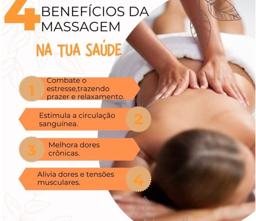 Massagens - beleza, saúde e bem estar