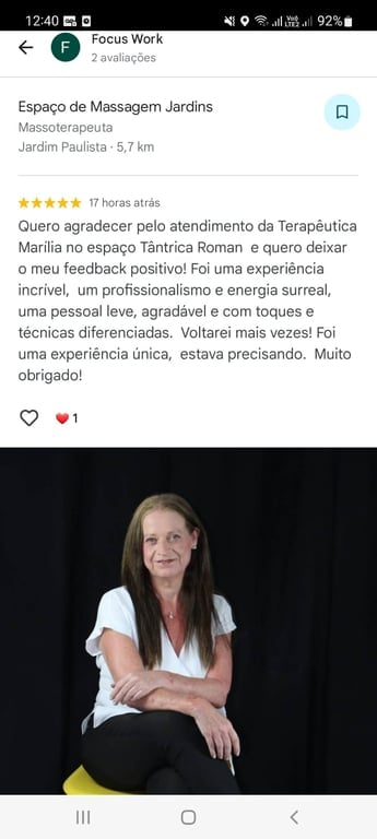 Terapeuta Mari! Novidade: Dark Tantra experience! Massagem sensual em