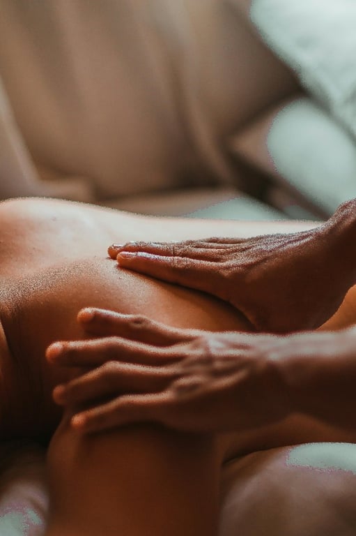 Massagem Relaxante Sensual Terapêutica para Mulher Massagem em
