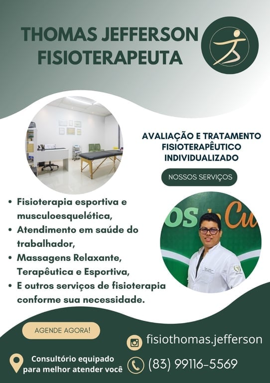 Thomas Fisioterapeuta e massoterapeuta Massagem