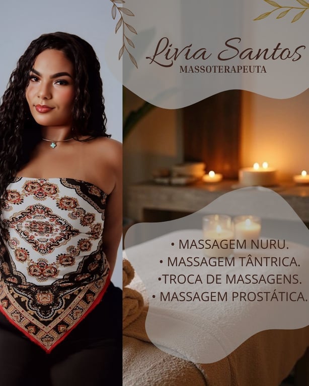 Livia Santos Massoterapeuta João Pessoa Massagem