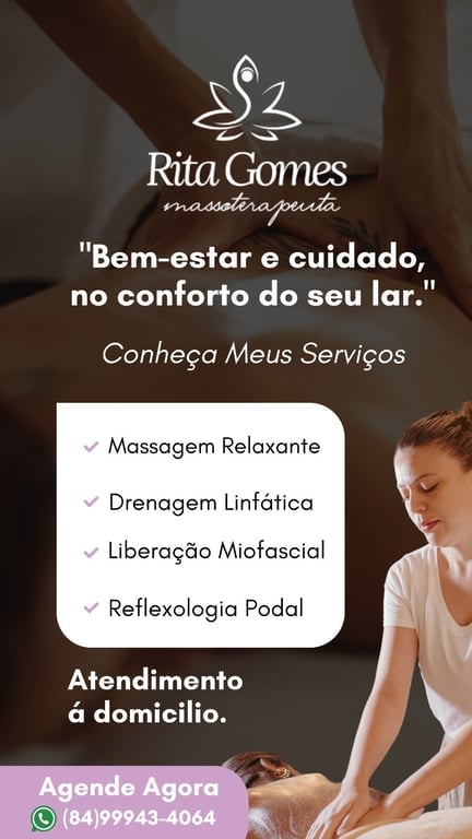 Rita Gomes - Estética e Massoterapeuta 