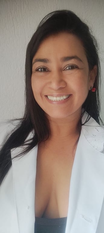 Bruna com um Intenso Toque
