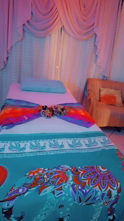 Cantinho da massagem o lugar ideal para repor suas