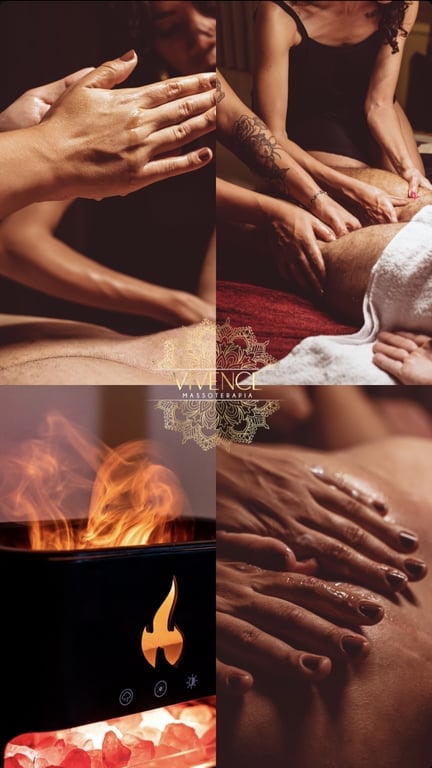 Vivence Massoterapia Relaxamento, Conexão e êxtase. Massagem sensual