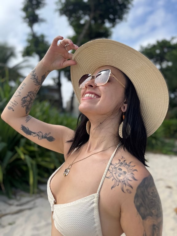 Marcela, massoterapeuta focada no seu prazer. 