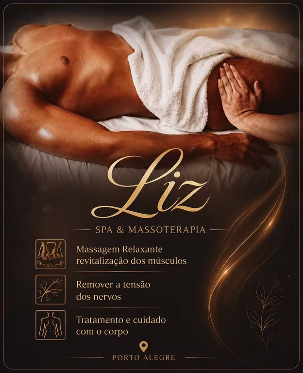 Liz Spa e Massoterapia massagem relaxante, tântrica e vivência Massagem em