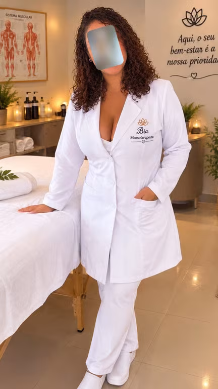 Bia Curi A tensão vai embora, o corpo descansa e a mente fica em paz! Massagista em