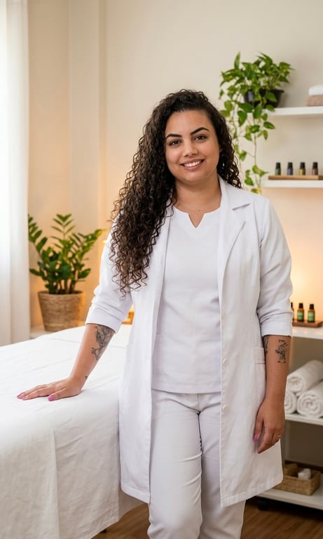 Kelly Medeiros ! Massagem relaxante com finalização lingam.