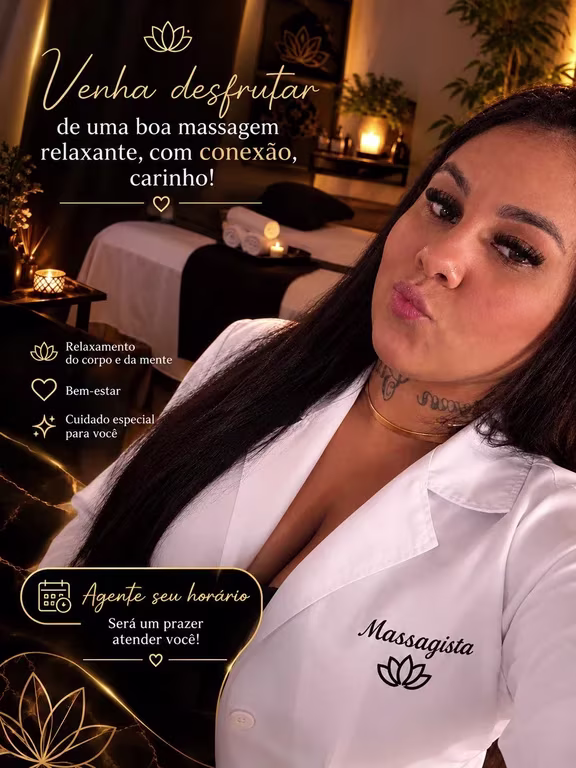 Hellen Santos massoterapeuta! Massagem sensual