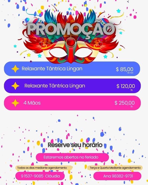 Ana e Cláudia Plus Size - Massagem Relaxante e Depilação