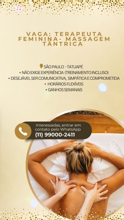 Massagem tântrica no Tatuapé - Terapias corporais