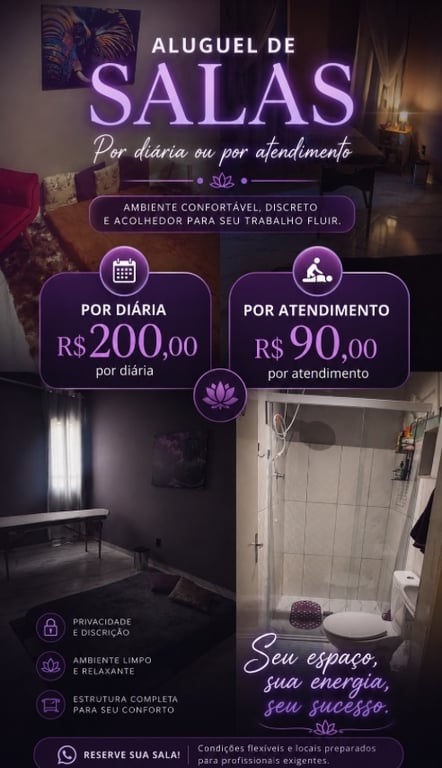 Um momento único de muito relaxamento e conexão!