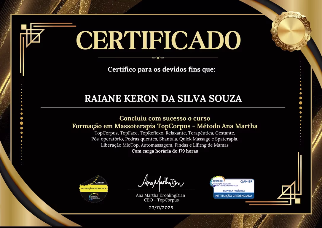 Massoterapeuta Humanizada | Alívio de Dores e Estresse | Raiane Souza Massagista em