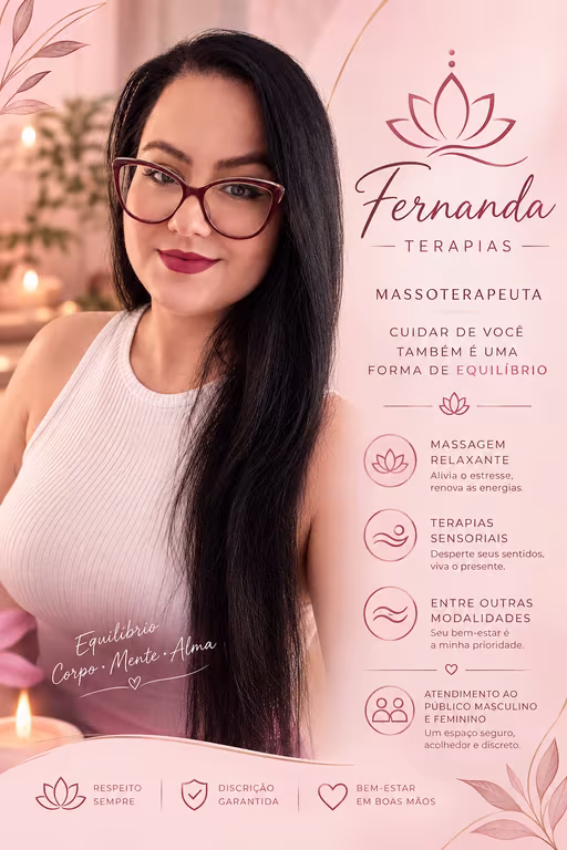 Prazer através dos toques. Nuru, tântrica, relaxante.