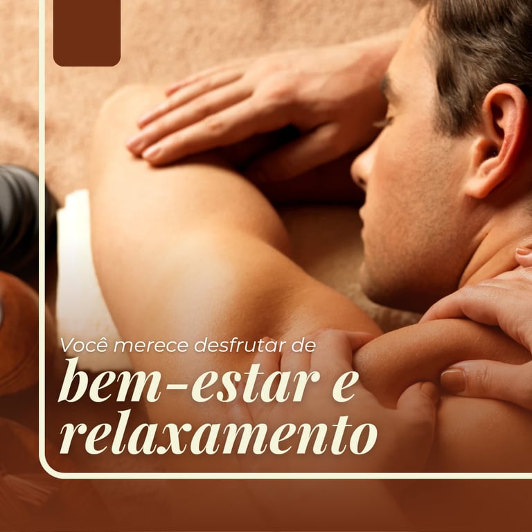 DESPERTE SEUS SENTIDOS Permita-se viver momentos intensos de relax