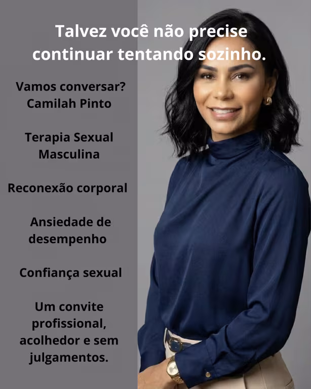 Camilah Terapeuta Ansiedade pode estar Sabotando sua Vida Sexual. Massagem