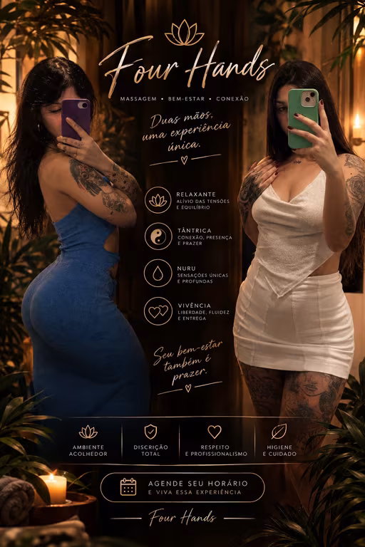 Paula,Júlia e Angélica melhor Four Hands SÁ