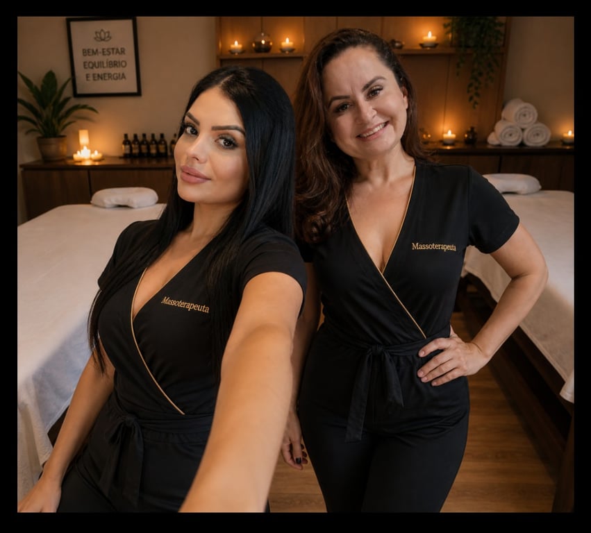 MASSAGEM RELAXANTE & 4 MÃOS