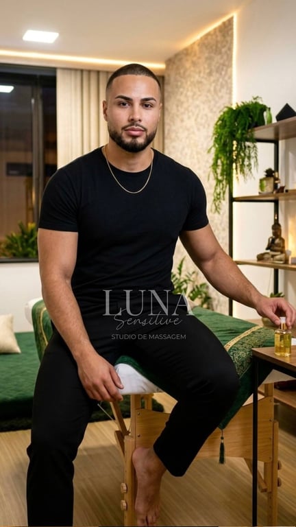 Luna Sensitive momentos de relaxamento e conexão Massagem em