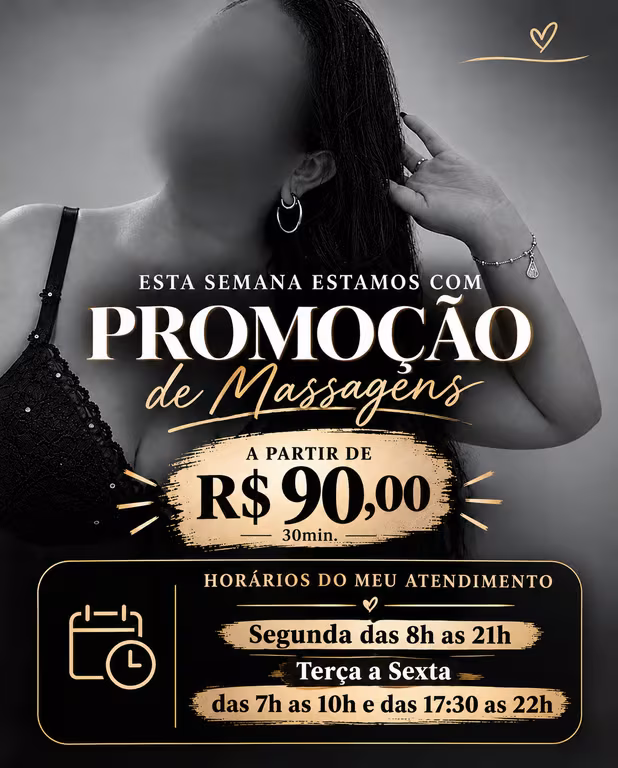 Ana Plus Size COM PROMOÇÃO Massagem Relaxante e Depilação
