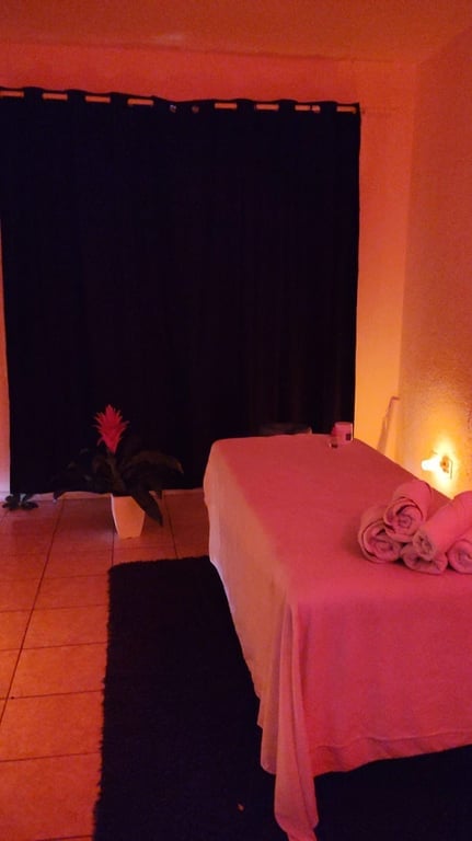 André massoterapeuta dotado com local Massagem