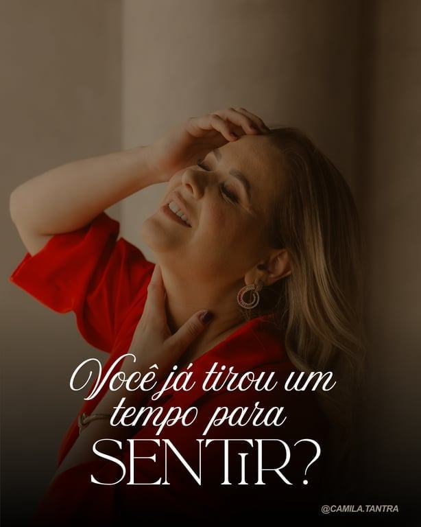 Camila Facilitadora Tantra Massagem tântrica em