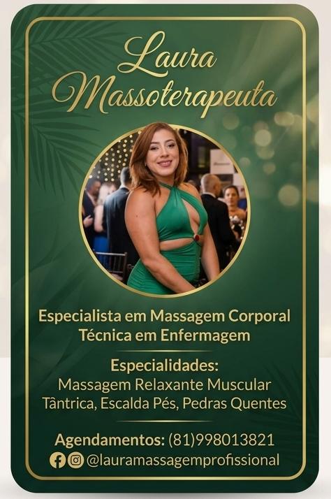 Laura ferrax ,massagens terapêuticas e corporais