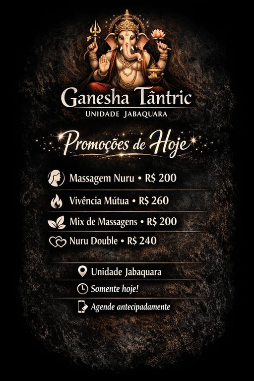  Ganesha tantric Jabaquara Massagem, depilação, Estética 