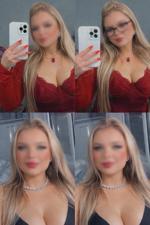 Solange com seu cabelo loiro exuberante natural!