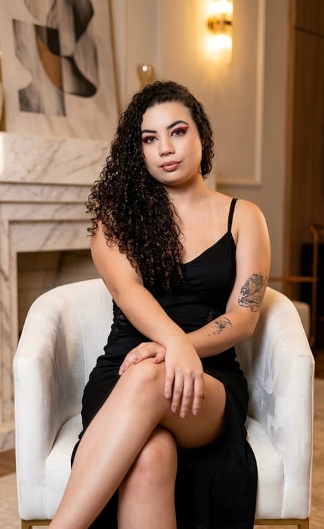 Fabi! Massagem relaxante com finalização lingam. 