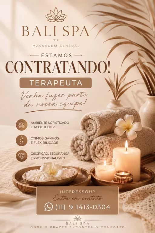 Bali Spa Seu refúgio de bem estar Massagem em
