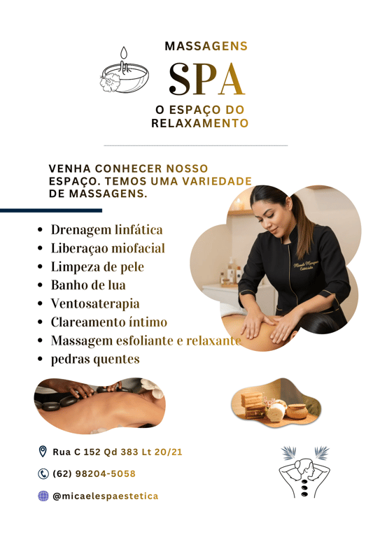 Micaele Marques | Esteticista & Massoterapeuta Massagem sensual