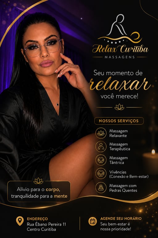 Relax Curitiba a melhor massagem de Curitiba