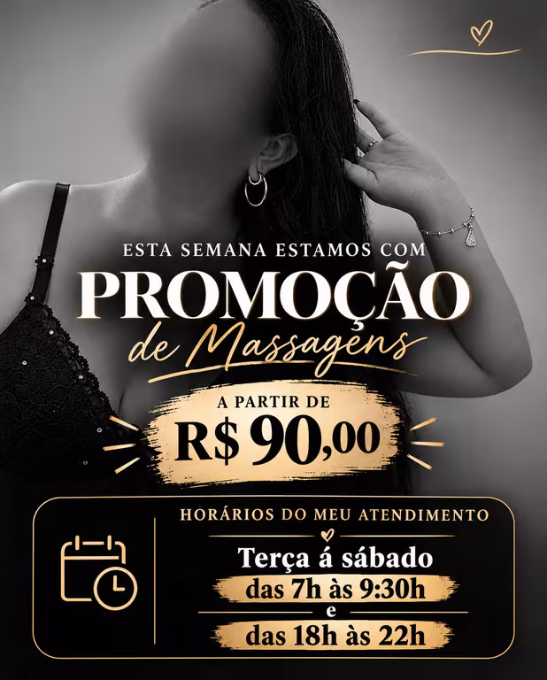 Ana Plus Size - COM PROMOÇÃO - Massagem Relaxante e Depilação