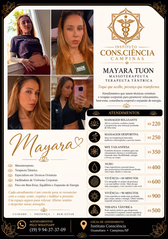 Instituto Consciencia Campinas Guanabara Massagem em
