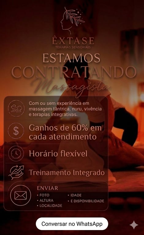 Êxtase Terapias Sensoriais Massagem em