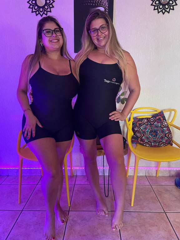 JAKI em 4 mãos com a minha irmã! Esse mês 50 % off na sessão Massagista