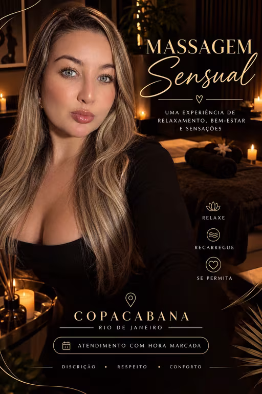 Antonella Linda, Sensual e Sofisticada. Massagem nuru
