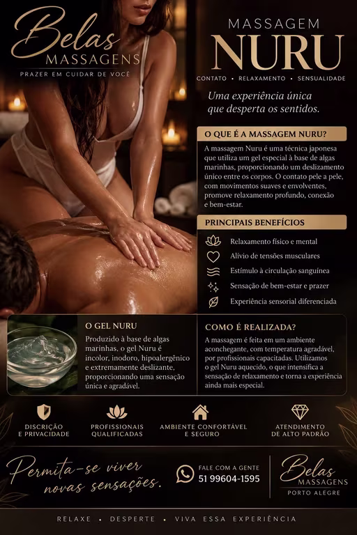 Belas Massagens Prazer em cuidar de você Massagem tântrica em