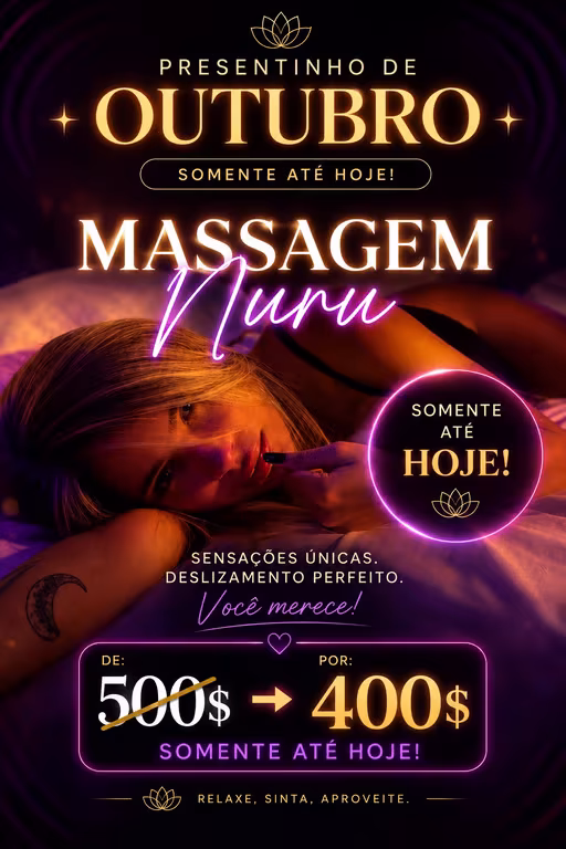 Sou a Mel, especialista em massagem sensual.