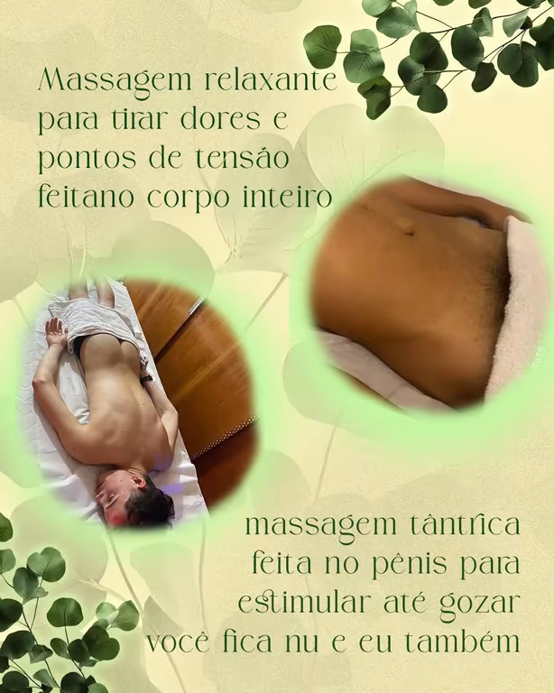 André massoterapeuta com local | Relaxamento e Conexão Corporal