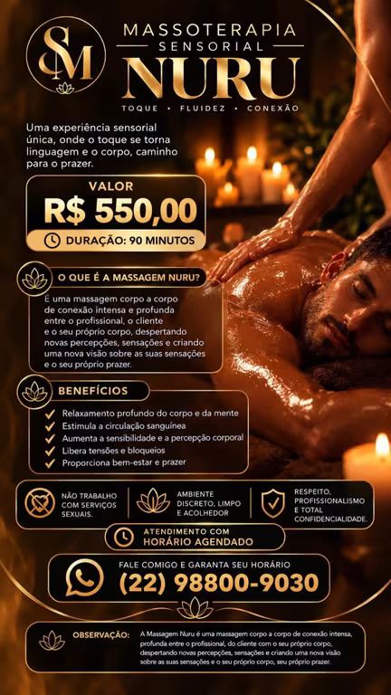 Stefane Especialista em Massagens sensoriais (