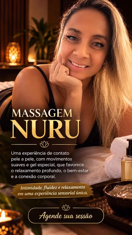 massagem tântrica e massagem Nuru + bônus especial
